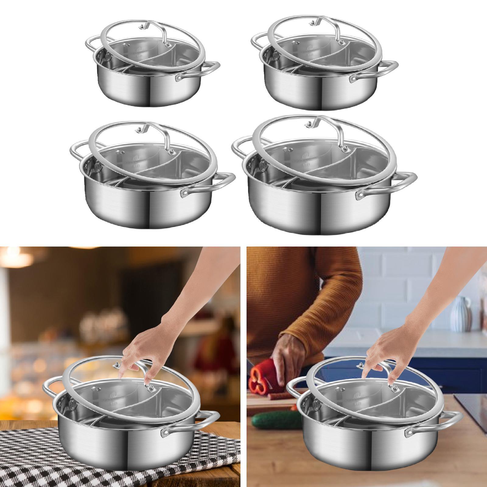 Home Cooking Gas - Hete pot met scheidingswand, gasfornuis, kookpan,