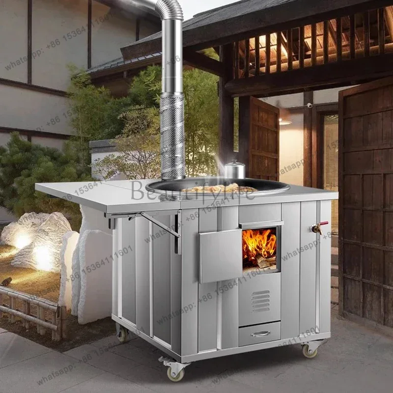 Home Cooking Heater - LSRVS-houtkachels, terrasverwarmers, Scandinavische keuken, kookgerei, rookpijpen,