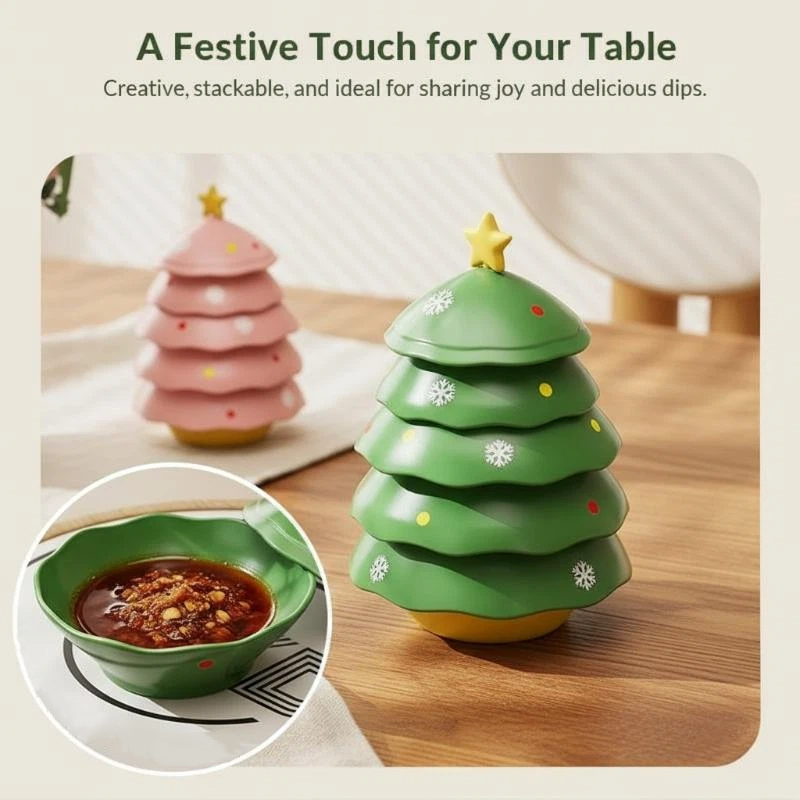 Kerstboom Dipsaus Schaal 1 Stu - Home Cooking Recipes recensie en prijs