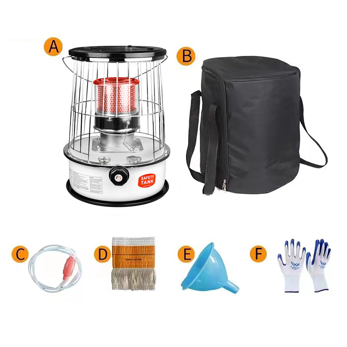 Hefbare Kerosine Kachel Kachel - Home Cooking Heater recensie en prijs